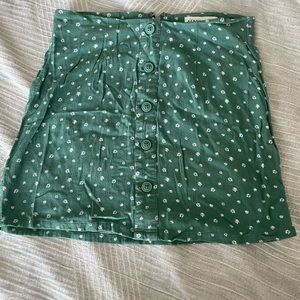 Floral mini skirt